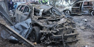 Російська ракета під час атаки по Києву влучила в лікарню з пораненими військовими (фото)