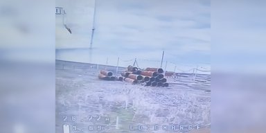 Ховались в трубі: бійці показали дрон на оптоволокні, який підриває окупантів РФ (відео)