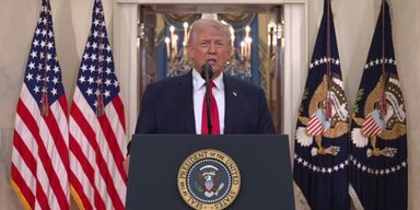 "Вернем их в каменный век": Трамп выступил с обращением к нации по поводу войны в Иране (видео)