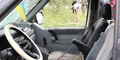 "Нам живий потрібен": поліція показала перші хвилини після обстрілу Чернігова (відео)