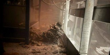 СБУ показала уламки БПЛА, який атакував ЧАЕС: РФ вдарила дроном-камікадзе "Герань-2" (фото)