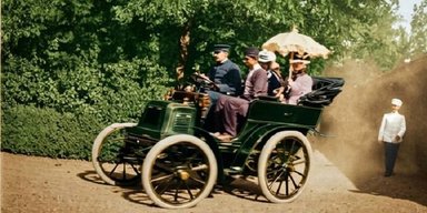 Привезли в 1897 году: эксперты нашли единственное сохранившееся фото самого первого авто в Киеве