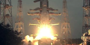 Индия запустила космос самый тяжелый спутник с помощью своей мощнейшей ракеты (видео)