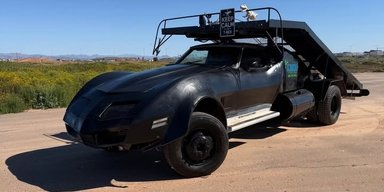 Безумный тюнинг: коллекционный Chevrolet Corvette скрестили с эвакуатором (фото)
