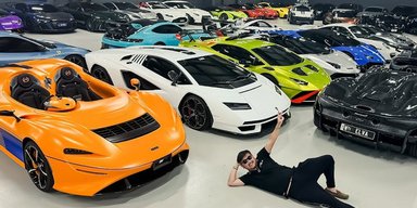 В Австралії показали величезну колекцію суперкарів вартістю понад $100 млн (відео)