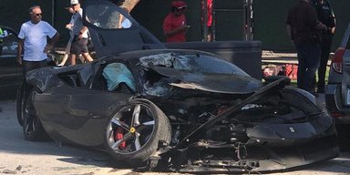 ДТП на мільйон: в аварії розбили дорогий 1000-сильний суперкар Ferrari (відео)