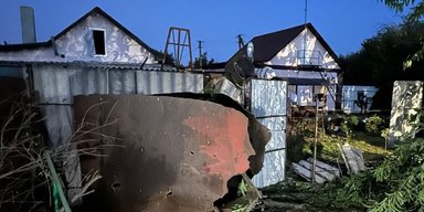 ЗС РФ атакували Україну десятками Shahed та ракетою: є влучання (фото)