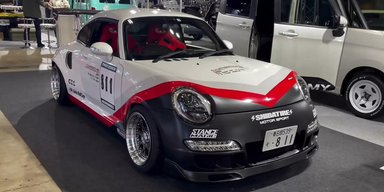 Мініатюрне японське авто перетворили на оригінальний клон Porsche 911 (фото)