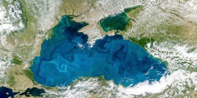 Темные воды Черного моря неожиданно становятся бирюзовыми: что заставляет цвет меняться летом