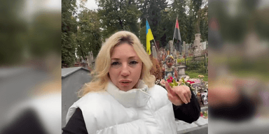 "Об этом никто не говорил": блогерша высказалась о скандале с могилой Ирины Фарион (фото)