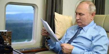 Вертоліт з Путіним опинився у центрі атаки дронів ЗСУ у Курській області, — росЗМІ (відео)