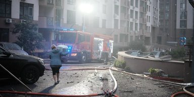 "Було дуже страшно": як кияни пережили масований нічний обстріл ЗС РФ (відео)