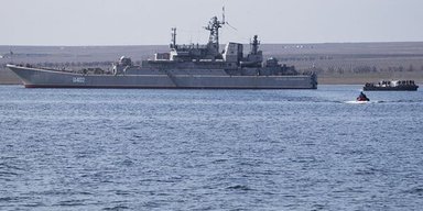Був захоплений у 2014 році: ЗСУ уразили ВДК "Костянтин Ольшанський" у Криму, деталі (фото)