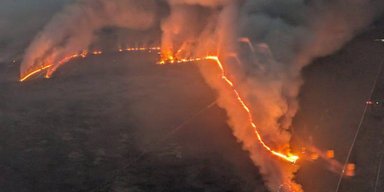 У Флориді вирує масштабна лісова пожежа: рятувальники залучили авіацію (відео)