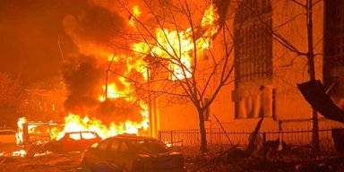 Нічний обстріл Харкова дронам Shahed: за допомогою звернулося 8 людей (фото, відео)