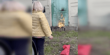 "Наказали викурити боса": росіянка хотіла підпалити військкомат в РФ через Україну (відео)