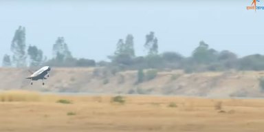 Індія провела успішне випробування космічного літака: як це було (відео)