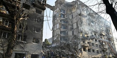"Ракета пройшла аж до підвалу": у МВС розкрили деталі удару по багатоповерхівці в Києві