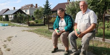Российский дрон влетел в дом поляков, когда они смотрели новости об атаке БПЛА (фото)
