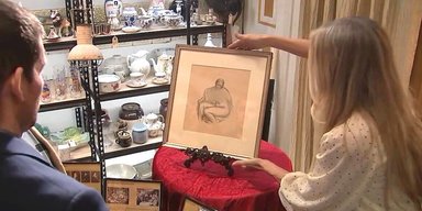 Может стоить миллионы: женщина купила возможно подлинный рисунок Ренуара за $12 (видео)