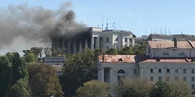 Крымчане помогли ВСУ корректировать удары по штабу Черноморского флота РФ, — Ким