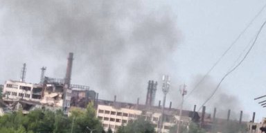 "Горело дерево, в котором запутался снаряд": в Мариуполе взрывалось возле базы РФ "Эспаньолы"