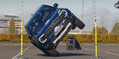 Пикап Ford установил новый мировой рекорд по езде на двух колесах (фото)