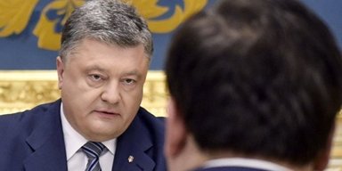 Порошенко и Саакашвили. Кумовья бранятся - только тешатся