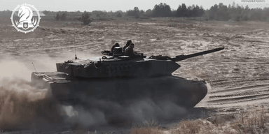 Зверь на поле боя: 47-я бригада показала тренировку на Leopard 2A6 (видео)