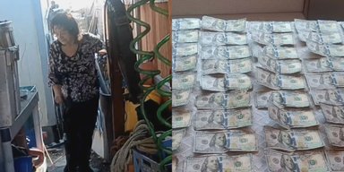 Женщина нашла во дворе 6000 долларов, но банк отказался принимать купюры: что случилось