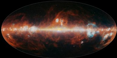 Телескоп NASA за 488 млн долларов создал первую карту всего космоса, видимого с Земли (фото)