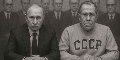 Назад в СРСР: чому Лавров на Алясці одягнув кофту з радянською символікою