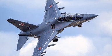 В Волгоградской области РФ разбился учебно-тренировочный самолет Як-130