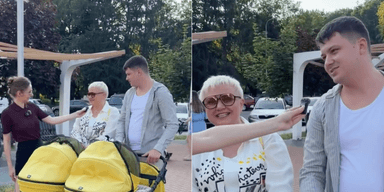 Украинка, которая старше своего мужа на 28 лет, "разорвала" сеть (видео)