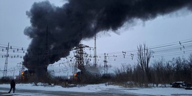 БПЛА атакували Донецьк і Макіївку: міста частково залишилися без світла й тепла (відео)