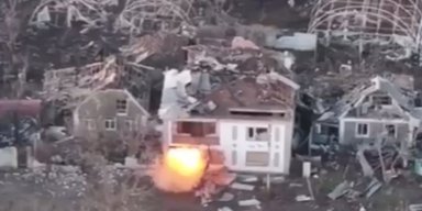 Охотился на ВСУ в Крынках: появилось видео ликвидации расчета БпЛА оккупантов на Херсонщине