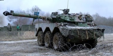 В ВСУ показали, во что превратили французскую бронемашину AMX-10RC (видео)
