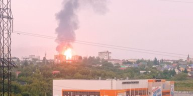 Дроны атаковали НПЗ в Новокуйбышевске: взрывалось в Крыму и 5 других областях РФ (видео)