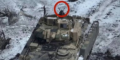"Роги на Bradley": росіяни помітили, як ЗСУ застосовують новітню систему РЕБ (фото)