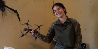 18-летняя харьковчанка стала оператором FPV-дронов, оставив университет и работу баристой