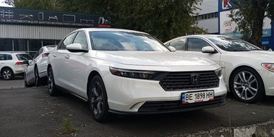 В Україні з'явилася нова Honda Accord: подробиці та ціни (фото)