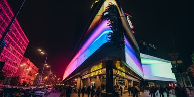 Світло в кожному: у ТРЦ Gulliver відбувся медіа-арт фестиваль UArt Media Fest
