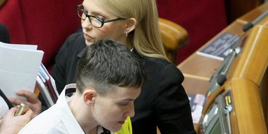 Боевой аватар Тимошенко. Как Надя и Юля помогают друг другу