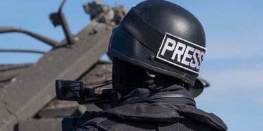 Россияне запустили дрон в машину со шведскими журналистами в Запорожской области (фото)