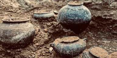 Нашли невредимой: в Азербайджане археологи раскопали гробницу древнего воина (фото)