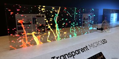 Первый в мире прозрачный экран Micro-LED удивил дизайном и заставил картинку летать (видео)