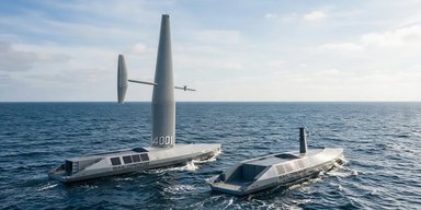 США показали гигантский морской дрон Spectre с Tomahawk и 43-метровым парусом (фото)