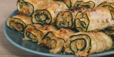 Жареные рулетики из кабачков: рецепт самой вкусной закуски