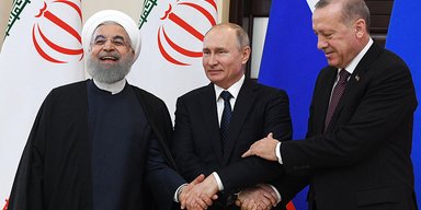 Соображают на троих. Сирийские посиделки Эрдогана, Путина и Роухани