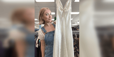 Девушка купила платье Dior в секонд-хенде и была удивлена его настоящей ценой